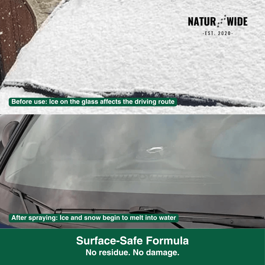 Fast-Acting Car Deicer Spray – Ice & Frost Remover (3.4 fl oz / 100ml)