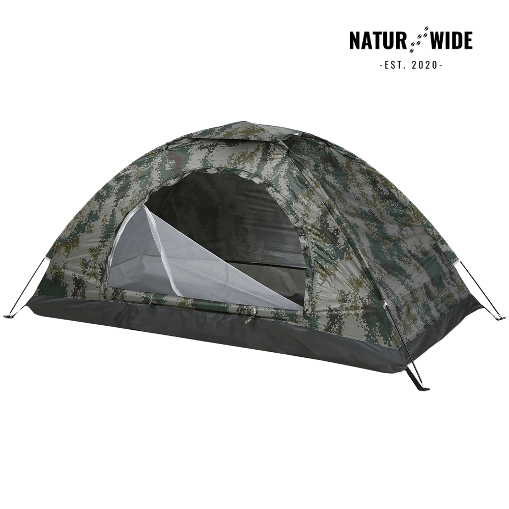 Naturwide Explorer Tent – Ultralight & compact for 1-2 people