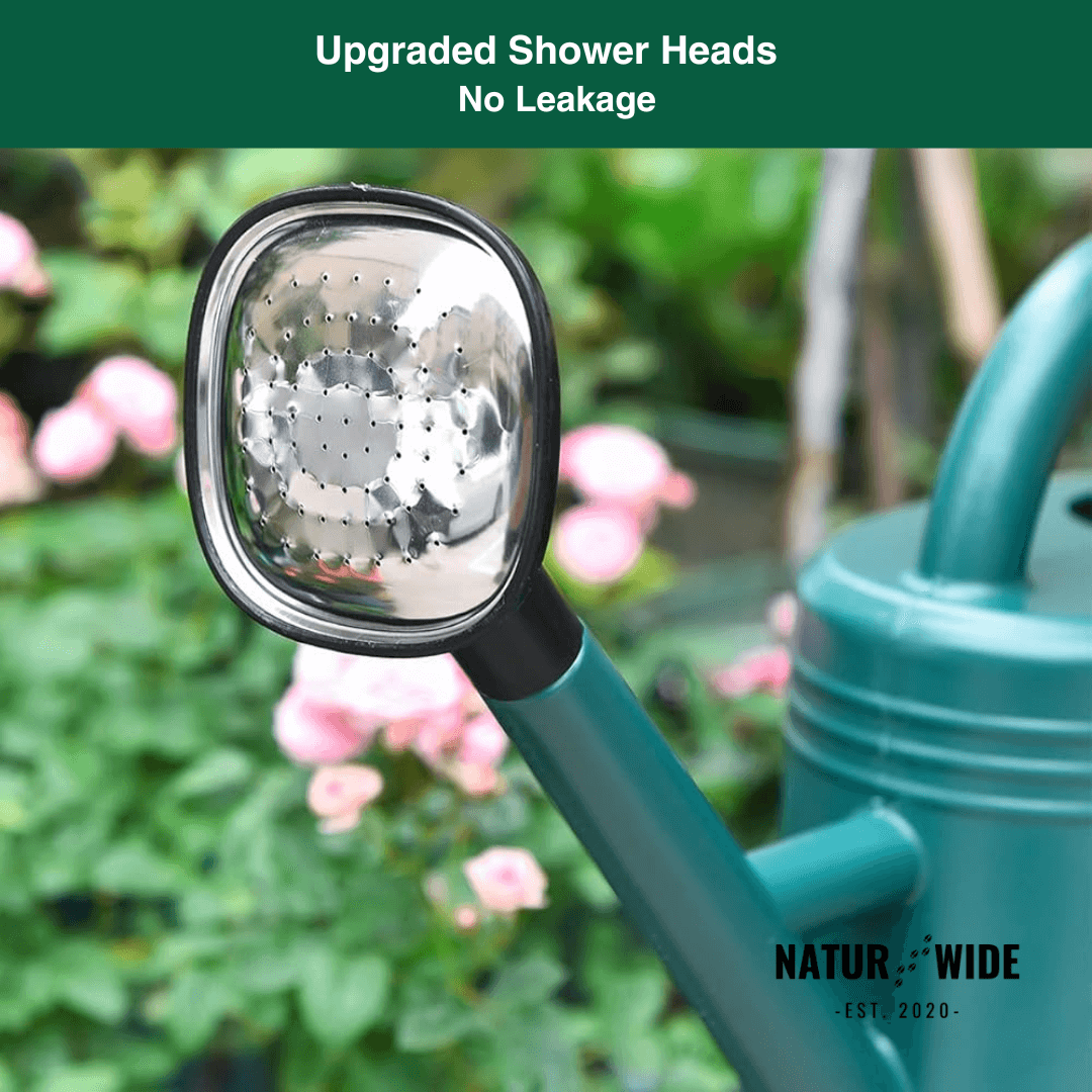 Garden Watering Can 1.3 Gallon – Long Spout & Sprinkler Head