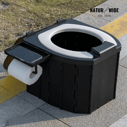 Portable Folding Toilet – Collapsible Camp Toilet for Adults