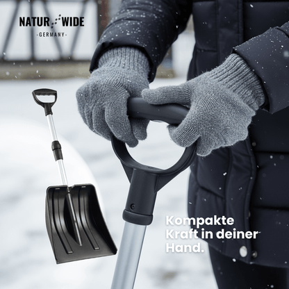 Telescopic Snow Shovel – Compact, Strong & Adjustable Shovel for Car and Garden