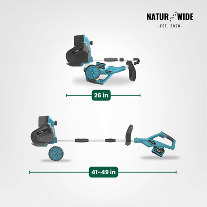 Cordless Electric Snow Shovel – 3500W Brushless