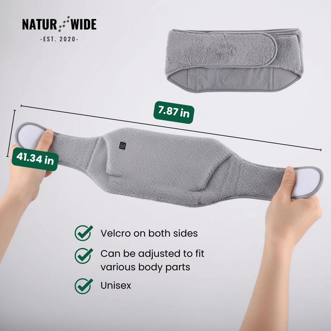 3-Level Electric Heating Pad – Waist Warmer & Portable Heat Belt
