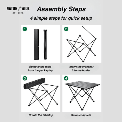 Ultralight &amp; robust camping table