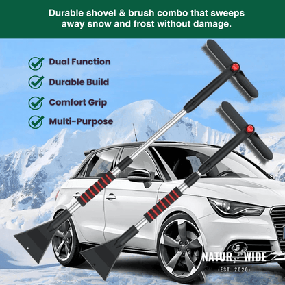Extendable Snow Shovel & Ice Scraper