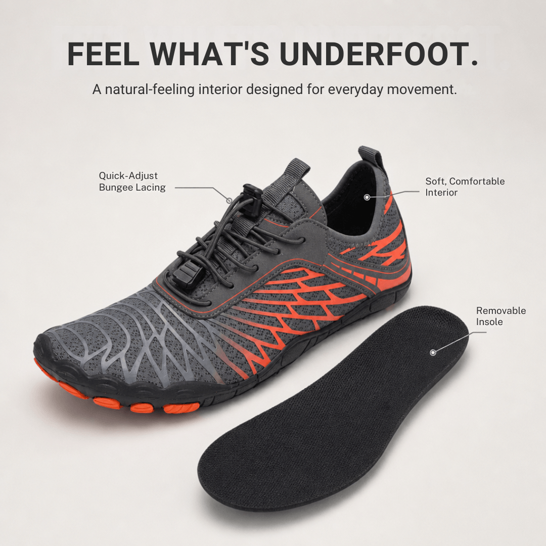 BareFlex – Barefoot Shoes for Healthy Walking, Podiatrist-Approved (Unisex)