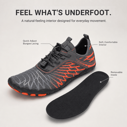 BareFlex – Barefoot Shoes for Healthy Walking, Podiatrist-Approved (Unisex)