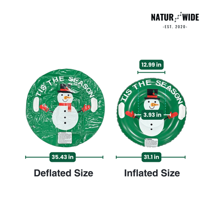Inflatable Snow Tube – Heavy Duty Winter Sled