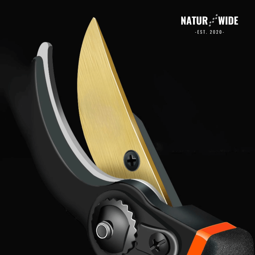 AIRAJ 8.5 Inch Pruner Shears SK5 Blade Pruning Scissors for Bonsai Fruit Trees Flowers Pruners，Ergonomic Non-slip Handles