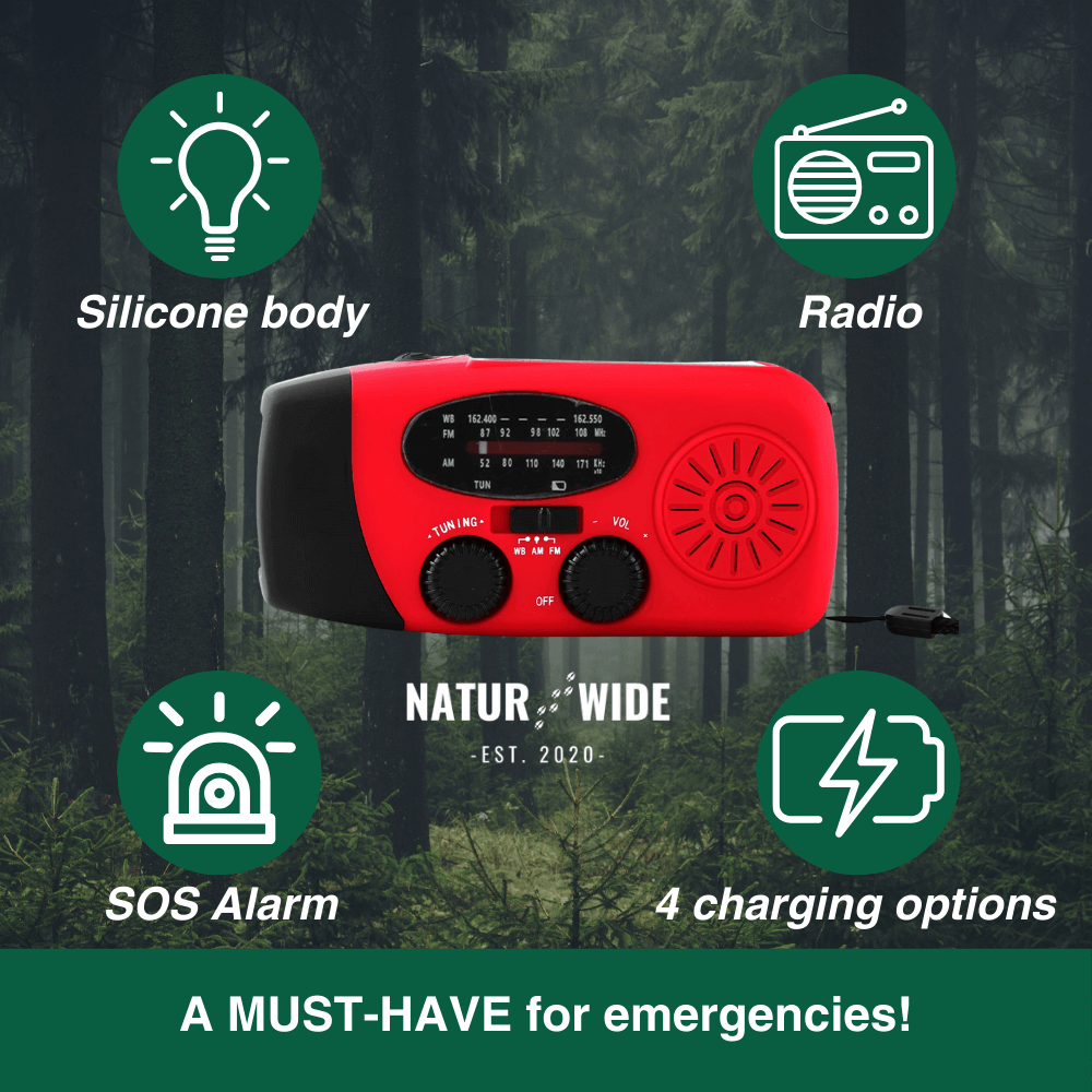 Emergency All in One Radio – Energy and information in emergencies