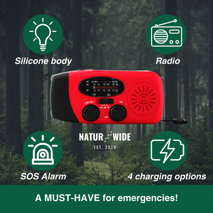 Emergency All in One Radio – Energy and information in emergencies