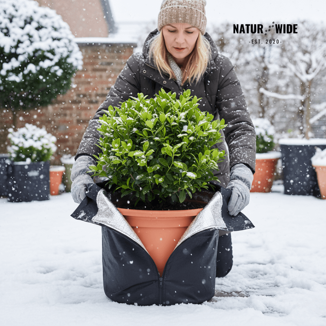 Thermal Plant Pot Cover 20" – Winter Root Freeze Protection