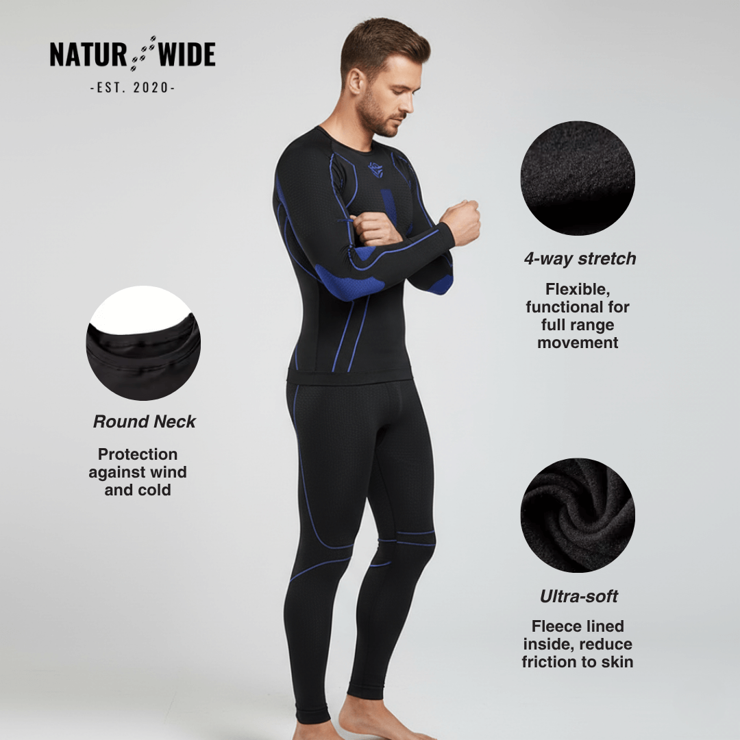 Men’s Thermal Compression Underwear Set