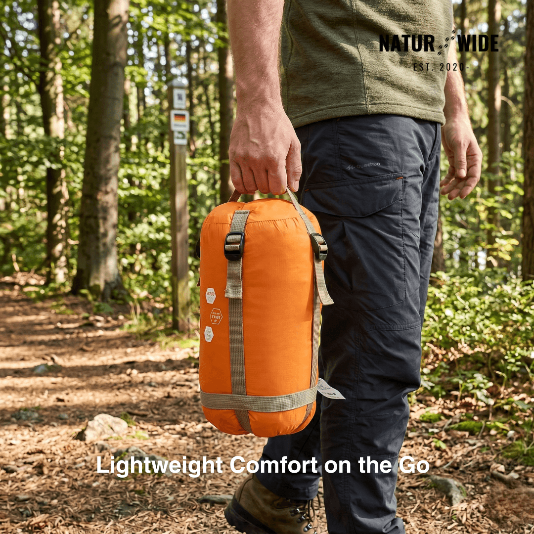 Ultralight Envelope Sleeping Bag – 3-Season Camping & Travel
