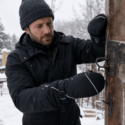 Rechargeable Waterproof Electric Heated Winter Mittens