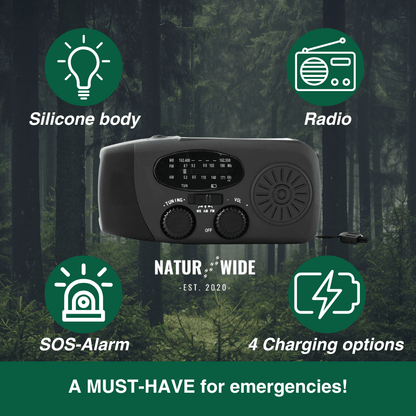 Emergency All in One Radio – Energy and information in emergencies