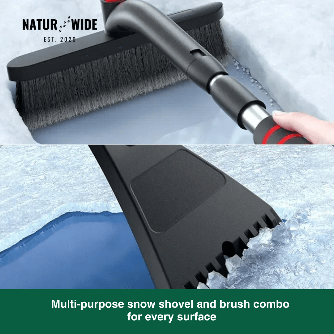 Extendable Snow Shovel & Ice Scraper