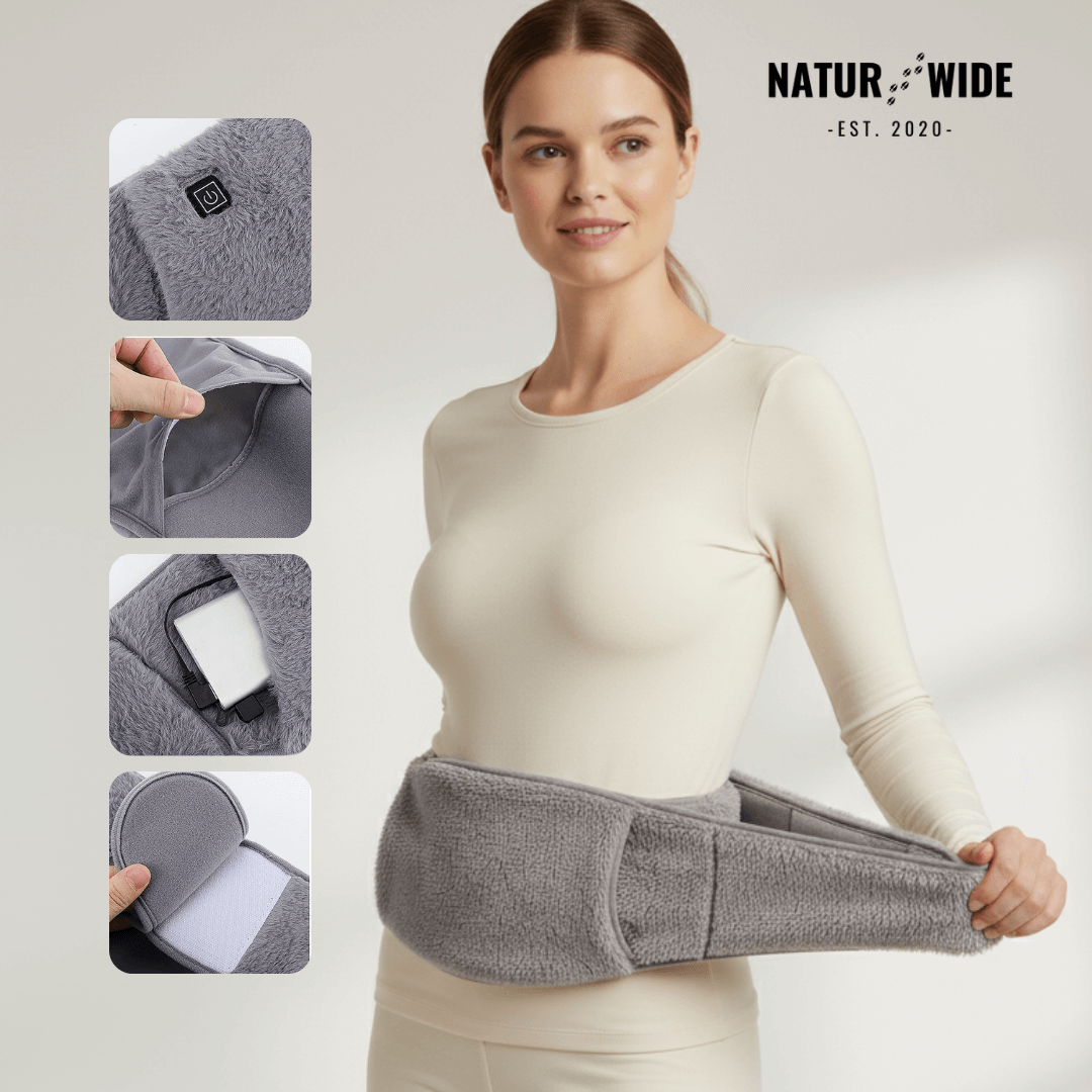 3-Level Electric Heating Pad – Waist Warmer & Portable Heat Belt