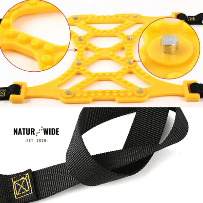 3pcs Snow Tire Chains for Car/SUV/Truck