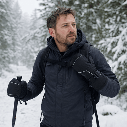 Rechargeable Waterproof Electric Heated Winter Mittens