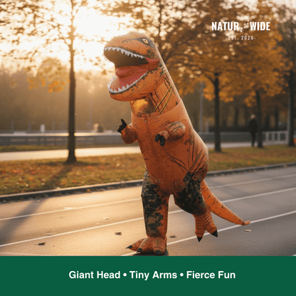 Inflatable T-Rex Costume – Dinosaur Suit (Adults & Kids)