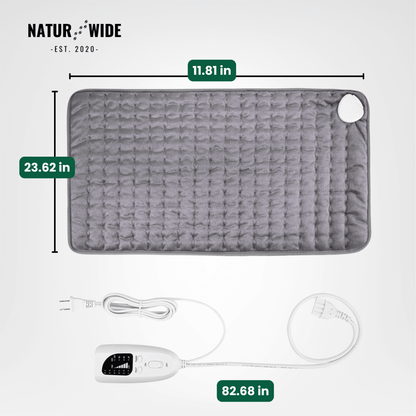 Electric Heating Blanket – Heat Pad for Back, Belly & Legs with 6 Temperature Levels