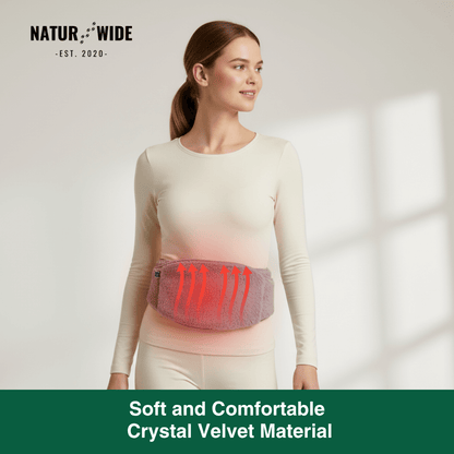 3-Level Electric Heating Pad – Waist Warmer & Portable Heat Belt