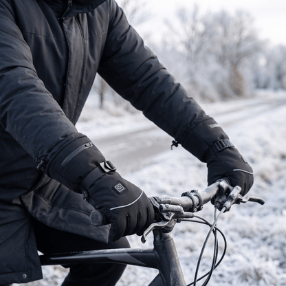 Heated Gloves – 3 Heat Levels, Waterproof &amp; Windproof