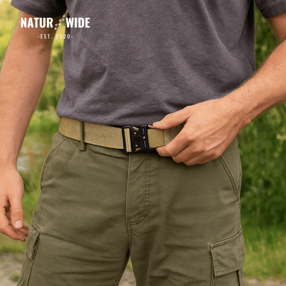 Tactical outdoor belt - your reliable companion in every situation 