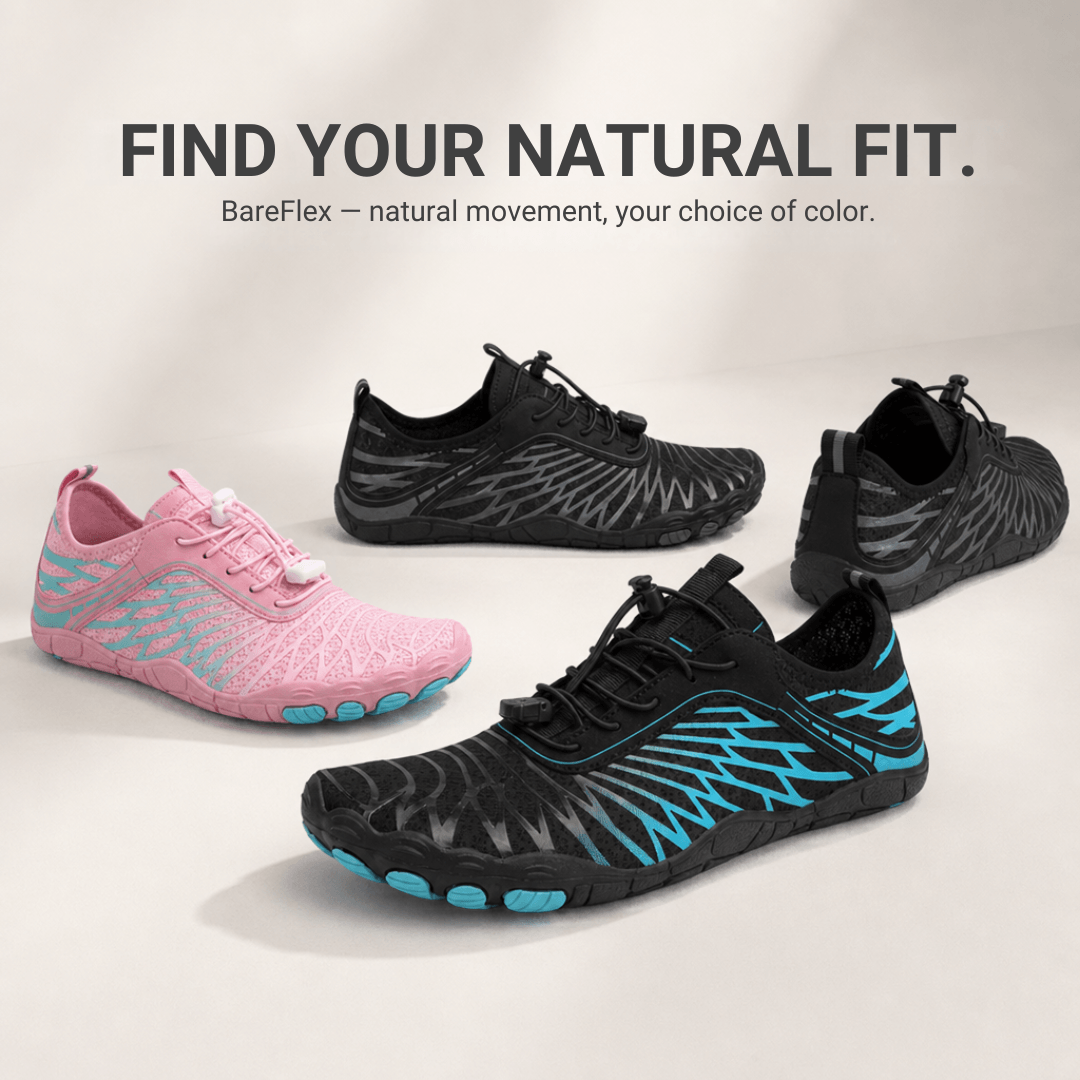BareFlex – Barefoot Shoes for Healthy Walking, Podiatrist-Approved (Unisex)