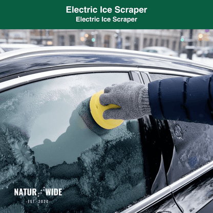 Electric Car Ice Scraper – USB Rechargeable Snow Remover