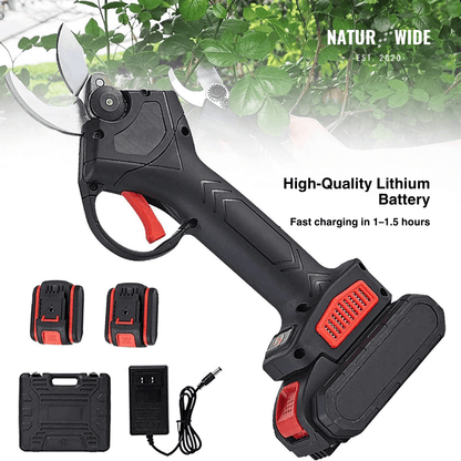 Cordless Electric Pruning Shears – 1.2" Cutting Capacity (2 Batteries)