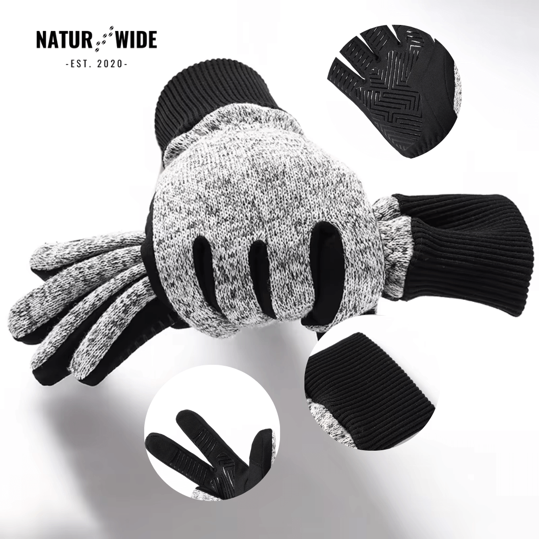 Winter Outdoor Sport Gloves – Touchscreen, Windproof & Anti-Slip Gloves