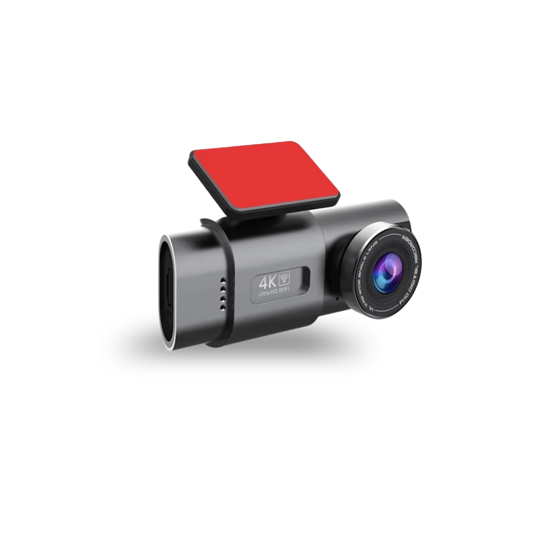 4K Dash Cam with Night Vision, Wi-Fi, GPS & 24H Parking Monitor