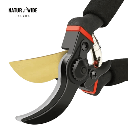 AIRAJ 8.5 Inch Pruner Shears SK5 Blade Pruning Scissors for Bonsai Fruit Trees Flowers Pruners，Ergonomic Non-slip Handles