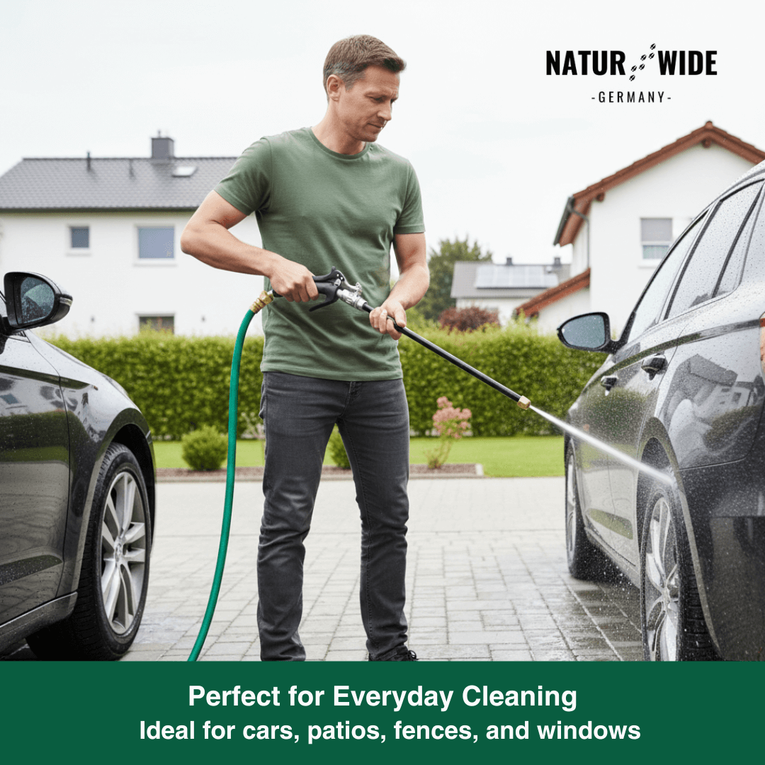 High-Pressure Water Gun – Jet Nozzle for Garden Hose