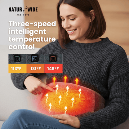 3-Level Electric Heating Pad – Waist Warmer & Portable Heat Belt