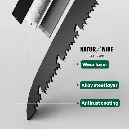 Folding outdoor saw for camping &amp; garden