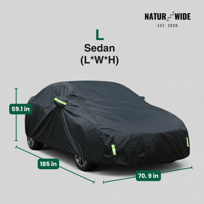 Universal All-Weather Car Cover for Sedans &amp; SUVs