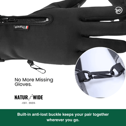 Naturwide Winter Gloves – Waterproof, Windproof & Touchscreen-Compatible