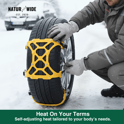 3pcs Snow Tire Chains for Car/SUV/Truck