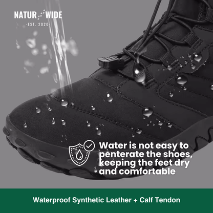 Winter Snow Boots – Warm, Fur-Lined Barefoot Shoes for Men & Women