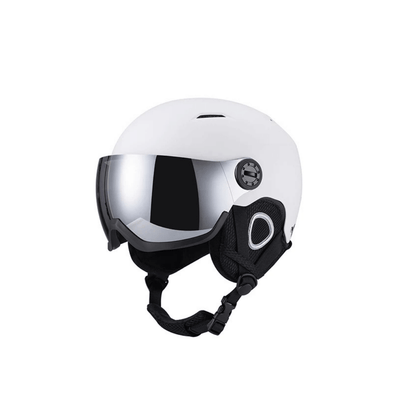 Premium Ski Helmet with Integrated Goggles – Warm &amp; Shockproof