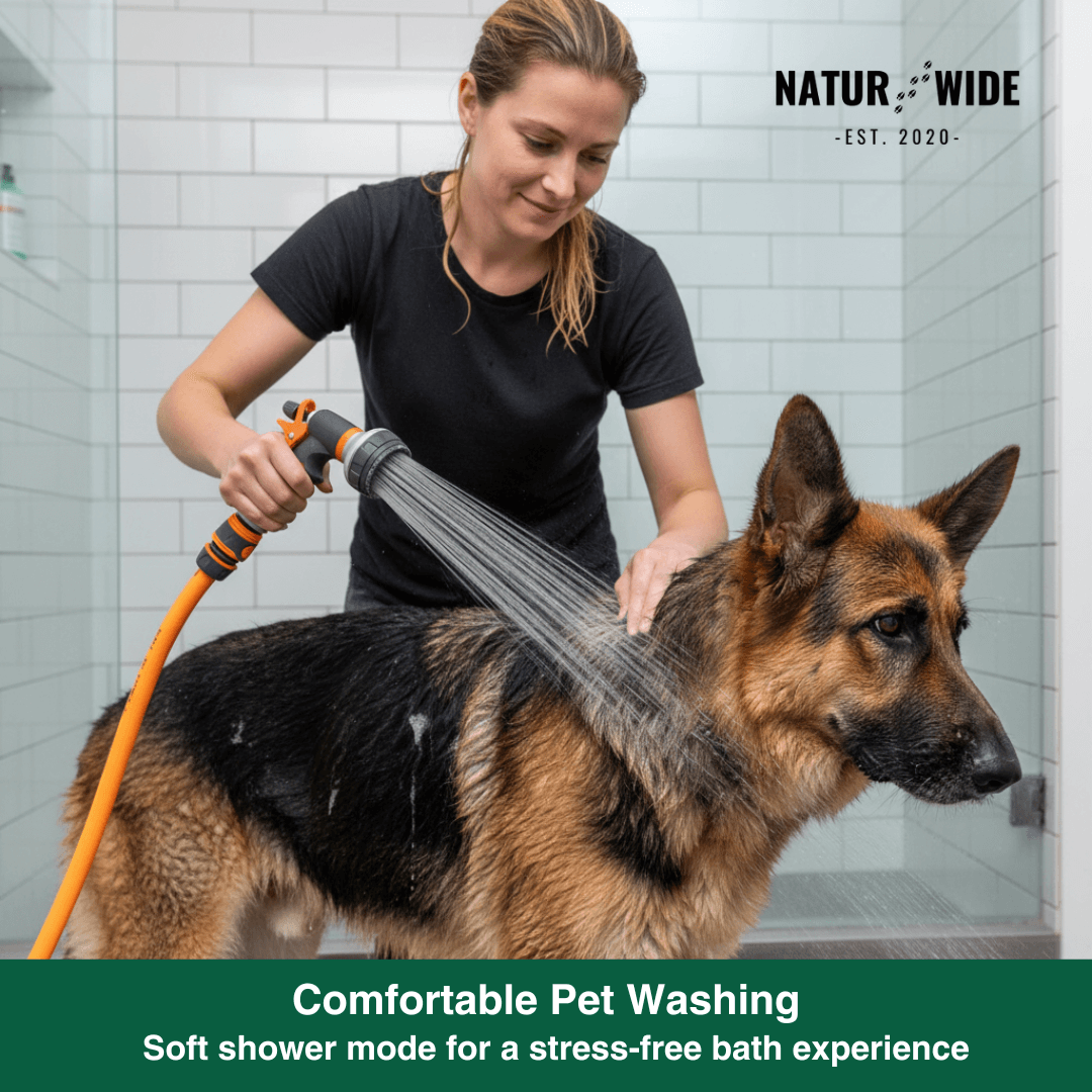 Garden Hose Nozzle 8-in-1 – Non-Slip & Versatile