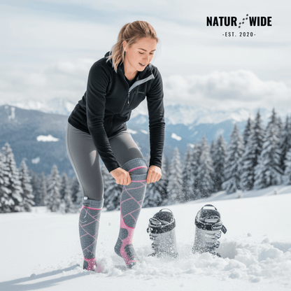 Heated Socks – Rechargeable 6000mAh - Winter Sports & Outdoor Warmth