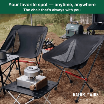 Naturwide Folding Chair Pro – Your comfortable companion on the go