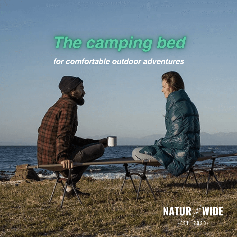 Naturwide Outdoor Camp Bed – Ultralight &amp; Foldable