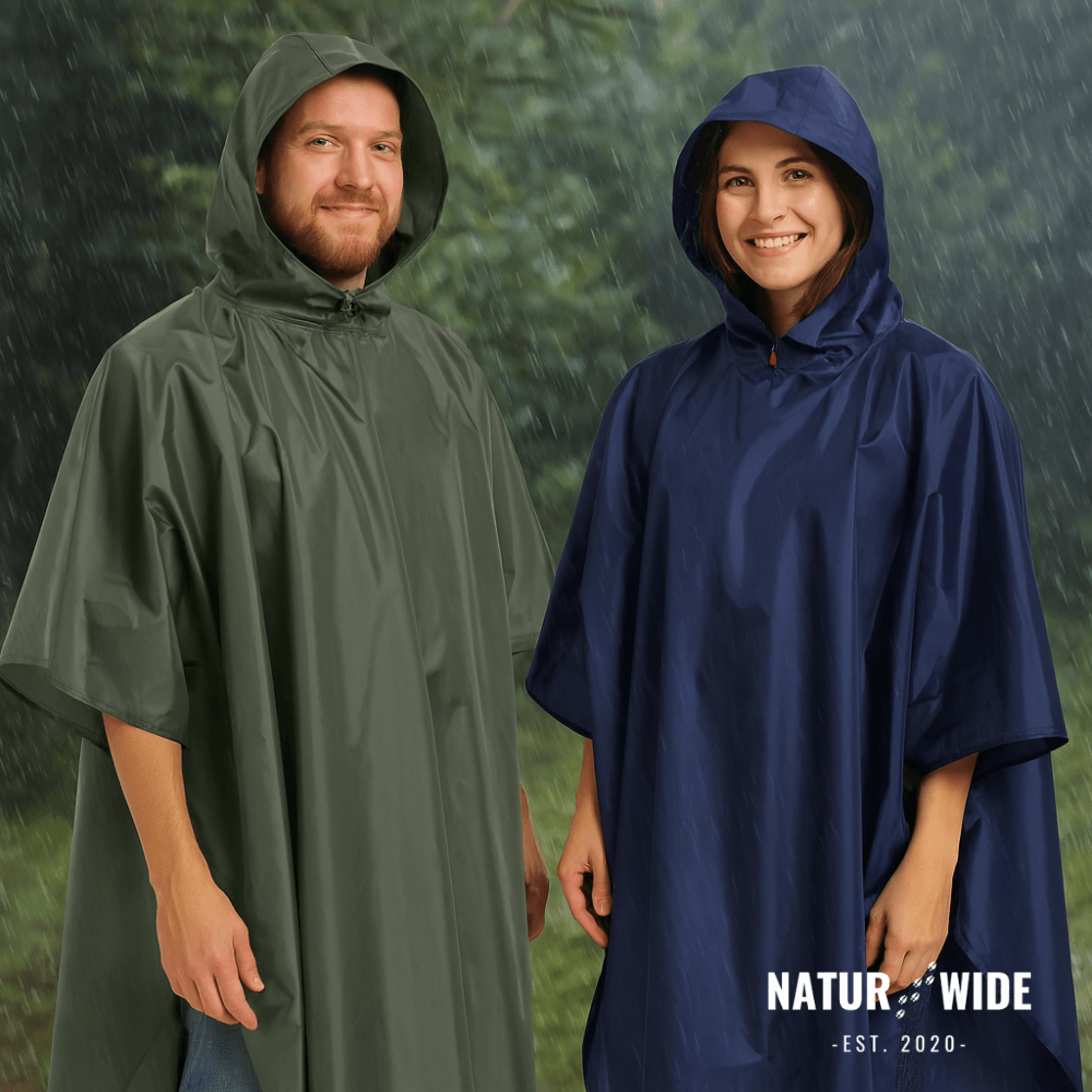 3 in 1 rain poncho – protection for all weather conditions