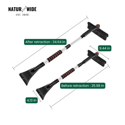 Extendable Snow Shovel & Ice Scraper