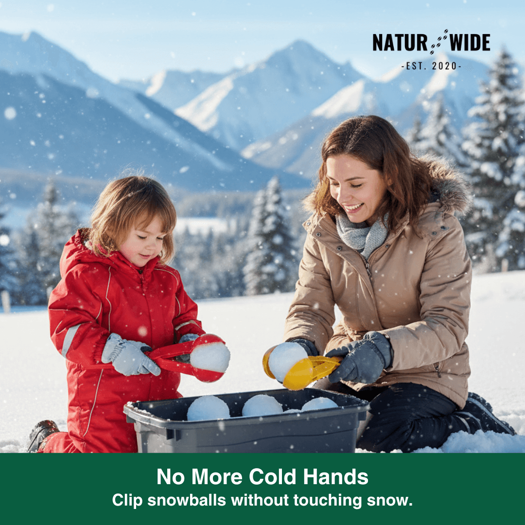 XXL Snowball Maker Clip – Perfect Round Snowballs (14")